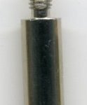 key extender 13mm silver