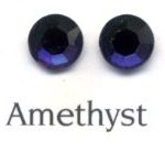 rhinestone flatbacks 5ss amethyst