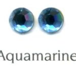 rhinestone flatbacks 5ss aqua