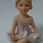 miniature ballerina with diamond c