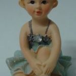 miniature ballerina with diamond e