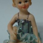 miniature ballerina with diamond f