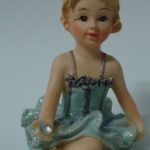miniature ballerina with diamond g