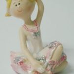 miniature standing & sitting ballerina b