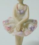 miniature standing & sitting ballerina g