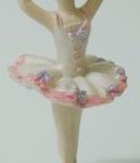 miniature standing & sitting ballerina h