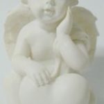 miniatures cherub with heart d