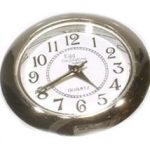 clock silver 25mm