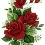 decal flower pale pink rose