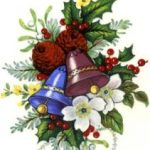decal christmas teddy & present a
