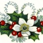 decal christmas teddy & present a