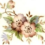 decal flowers pink small