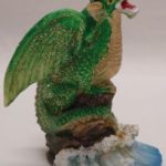 miniatures coloured dragons a