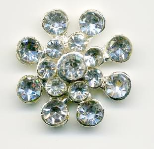 cluster rhinestone pentagon 27mm cluster rhinestone pentagon 27mm
