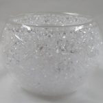 stand glass w/crystals diamontes