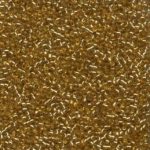 loose beads glass gold size 15