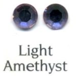 rhinestone flatbacks 5ss lt amethyst