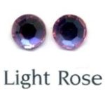 rhinestone flatbacks 5ss light rose