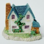 miniature english house blue