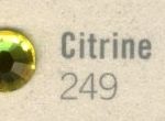 rhinestone flatbacks 5ss citrine