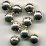 pearls round silver 10mm