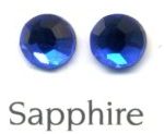 rhinestone flatbacks 12ss sapphire